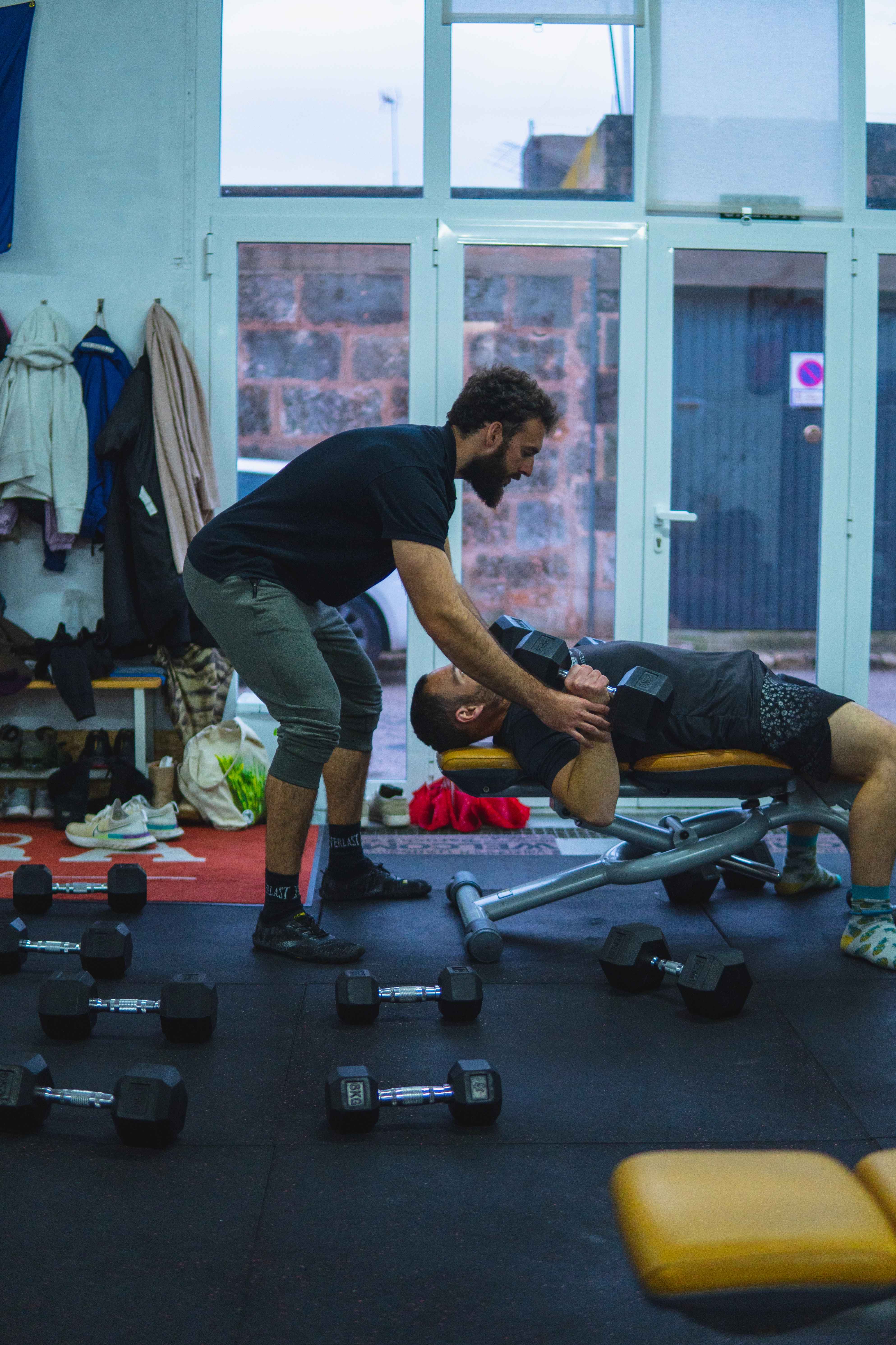 Spotter press de banca